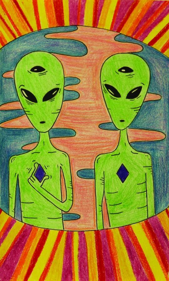 alien+drawing