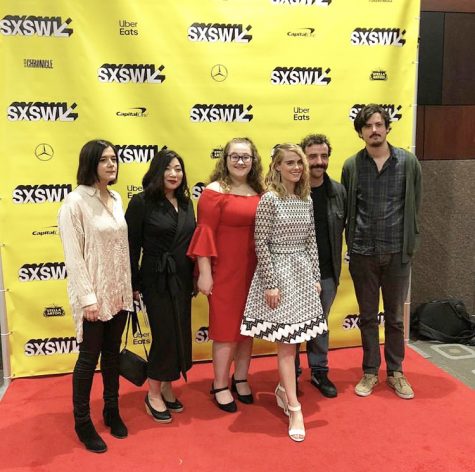 The Frances Ferguson cast at the SXSW Film Festival. Photo courtesy of Megan Jerabek.