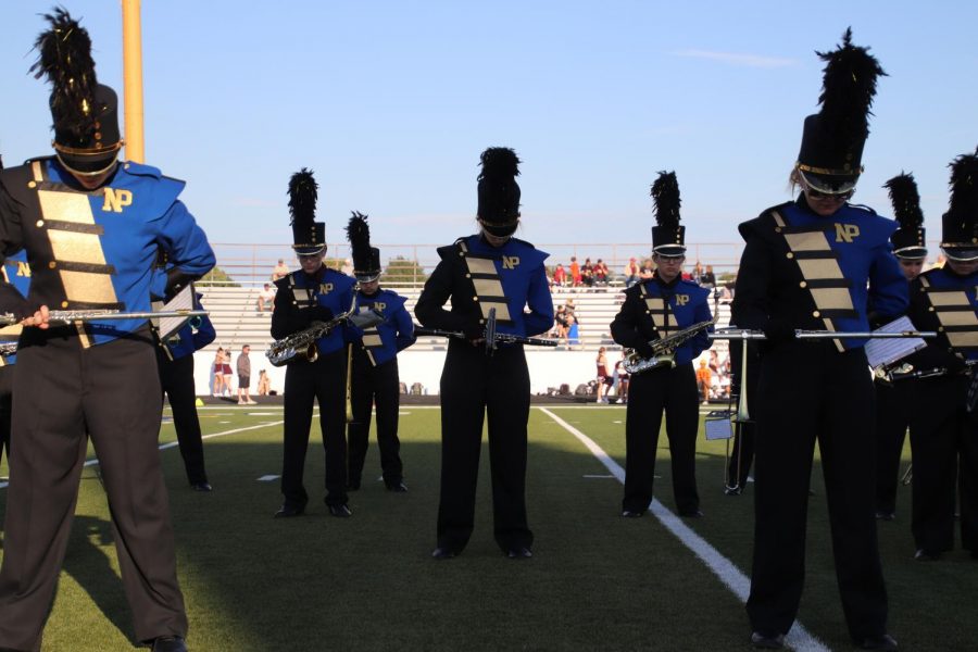 The North Platte High School marching band made history by winning their first superior in Lincoln in NPHS history, Oct. 19, 2019.