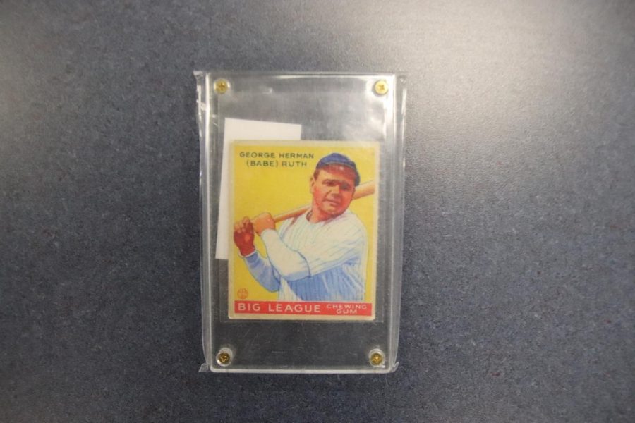 Babe Ruth is one of Godfreys personal favorites when it comes to baseball cards.
