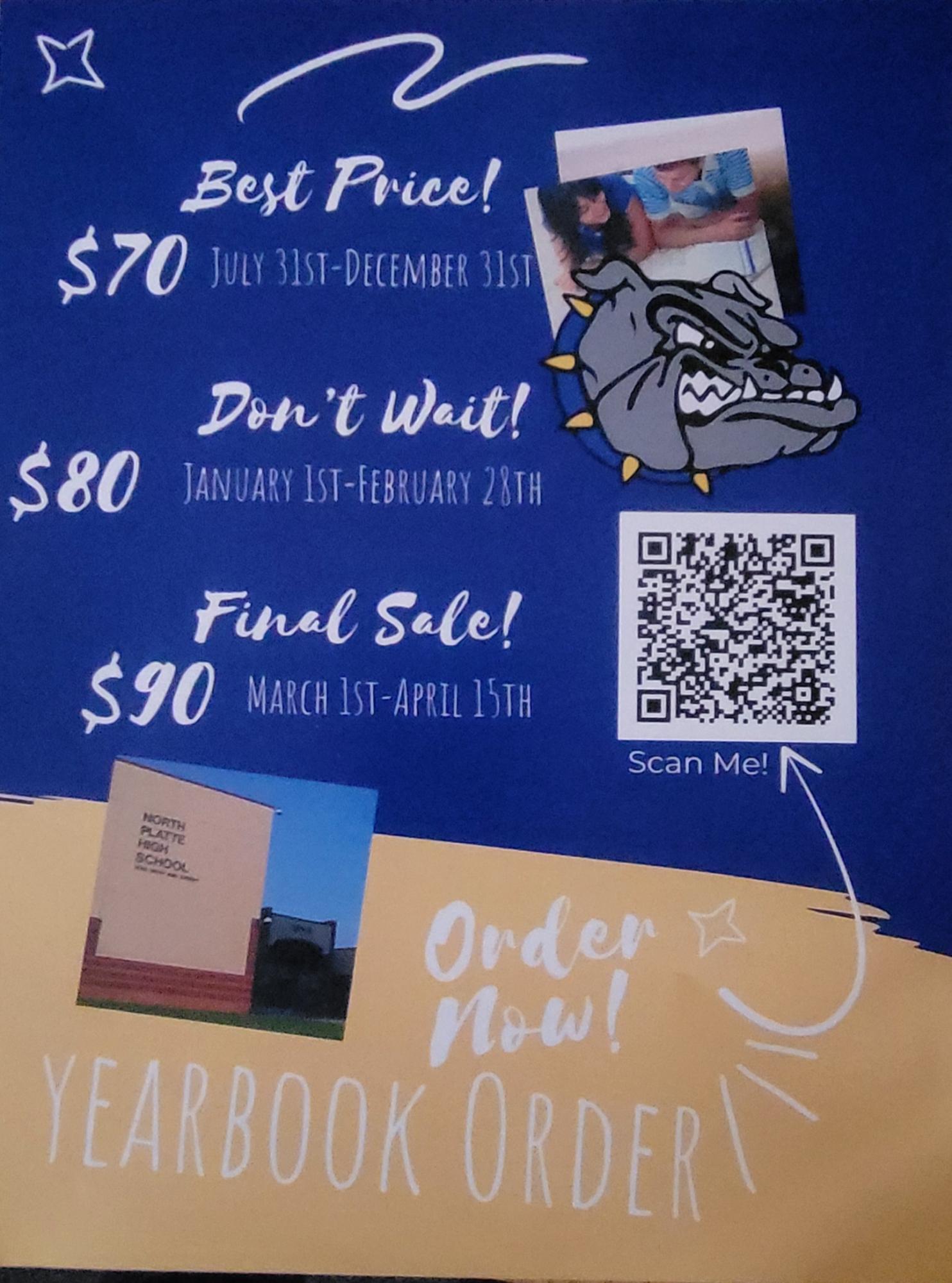 order your Yearbook and Senior ads here.